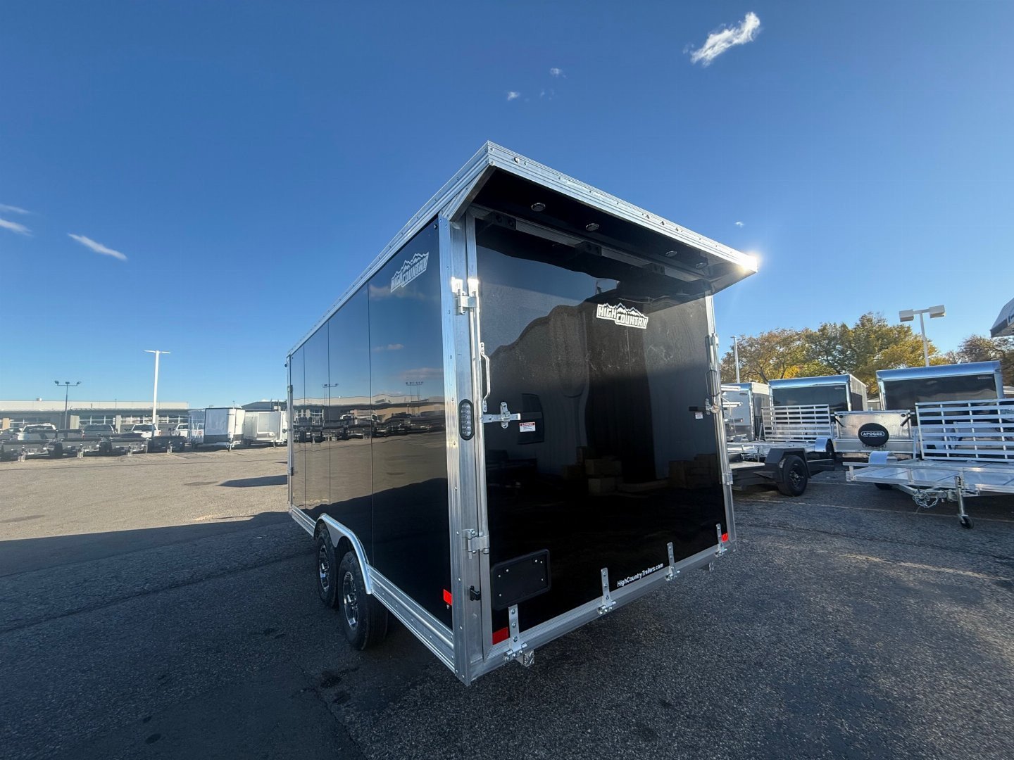 New 2025 ALCOM 8.5X16 Cargo / Enclosed Trailer