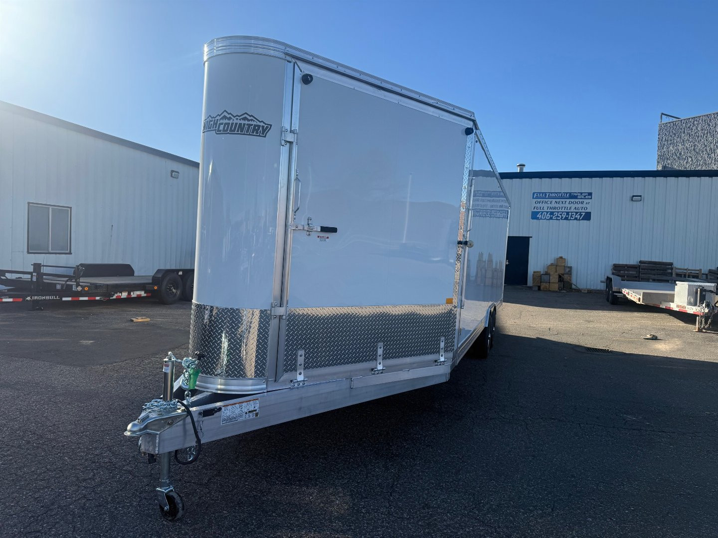 New 2025 ALCOM 8.5X24 Cargo / Enclosed Trailer