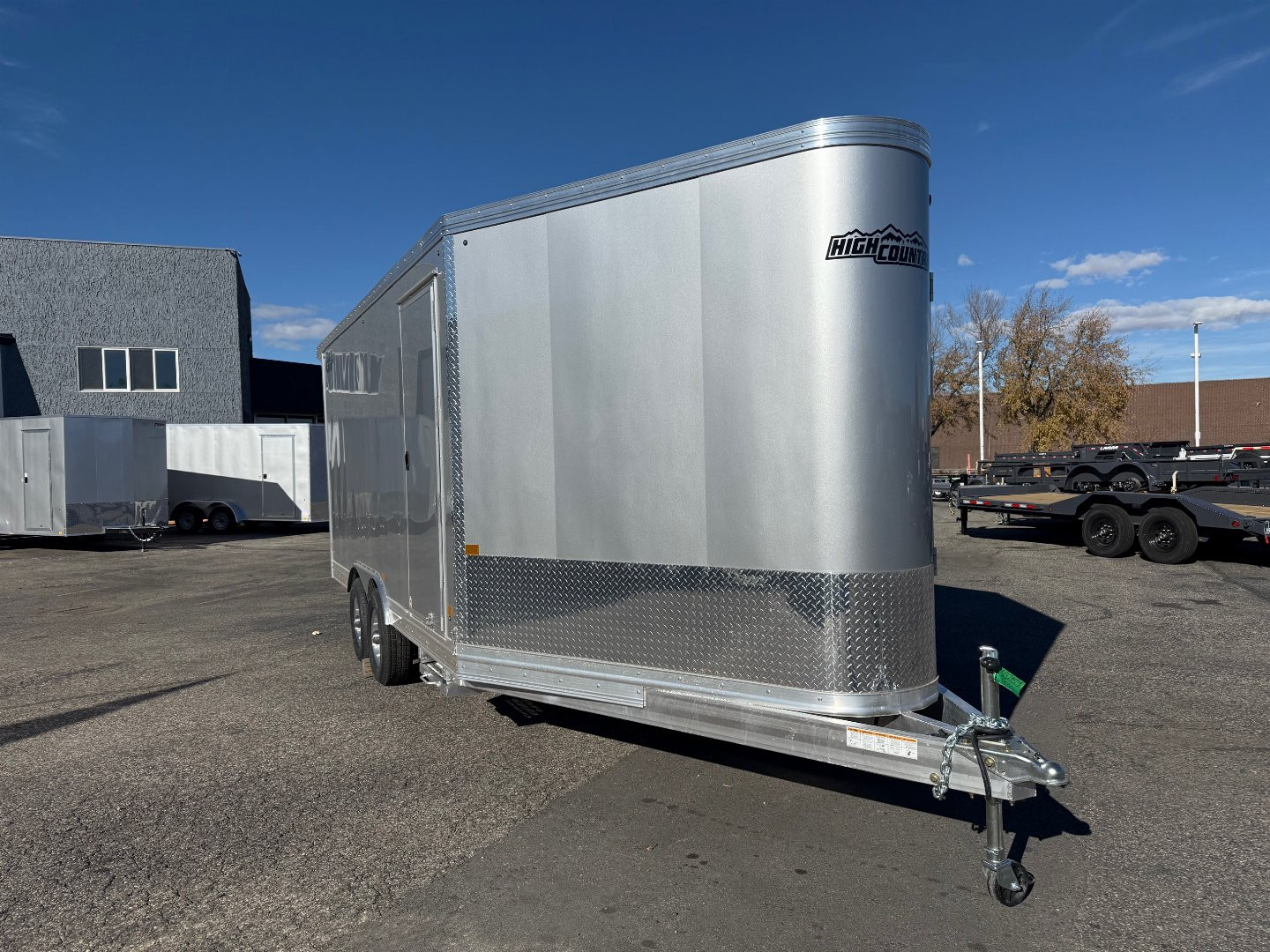 New 2024 ALCOM 8.5X16 Cargo / Enclosed Trailer