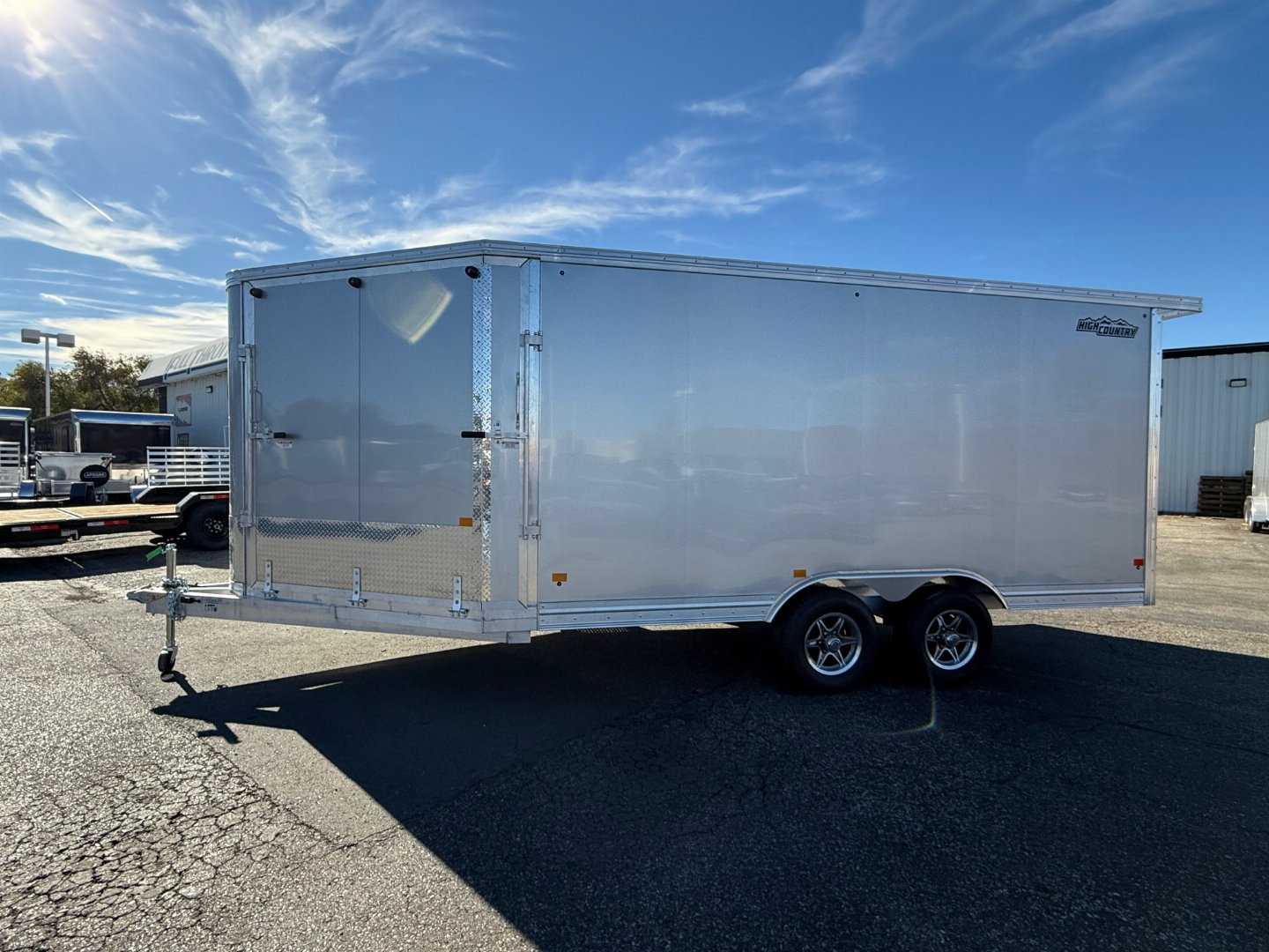 New 2024 ALCOM 8.5X16 Cargo / Enclosed Trailer