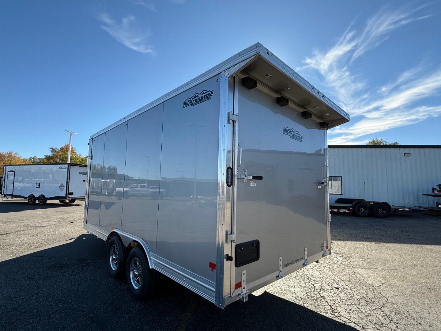 New 2024 ALCOM 8.5X16 Cargo / Enclosed Trailer