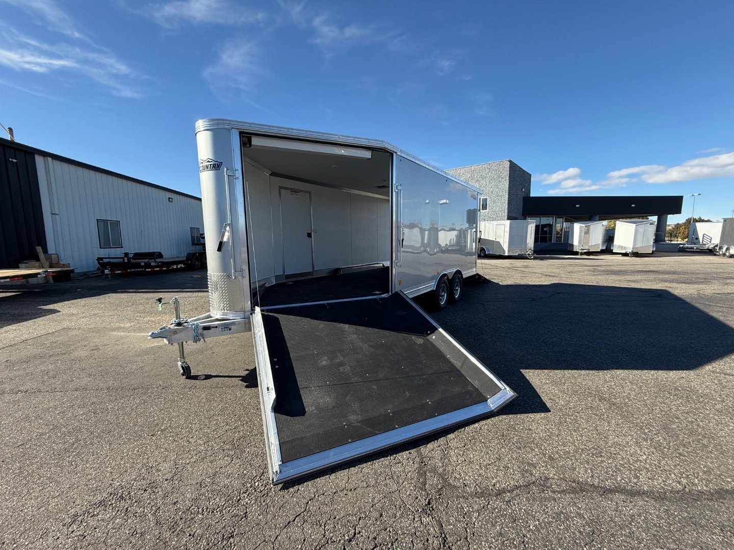 New 2024 ALCOM 8.5X16 Cargo / Enclosed Trailer
