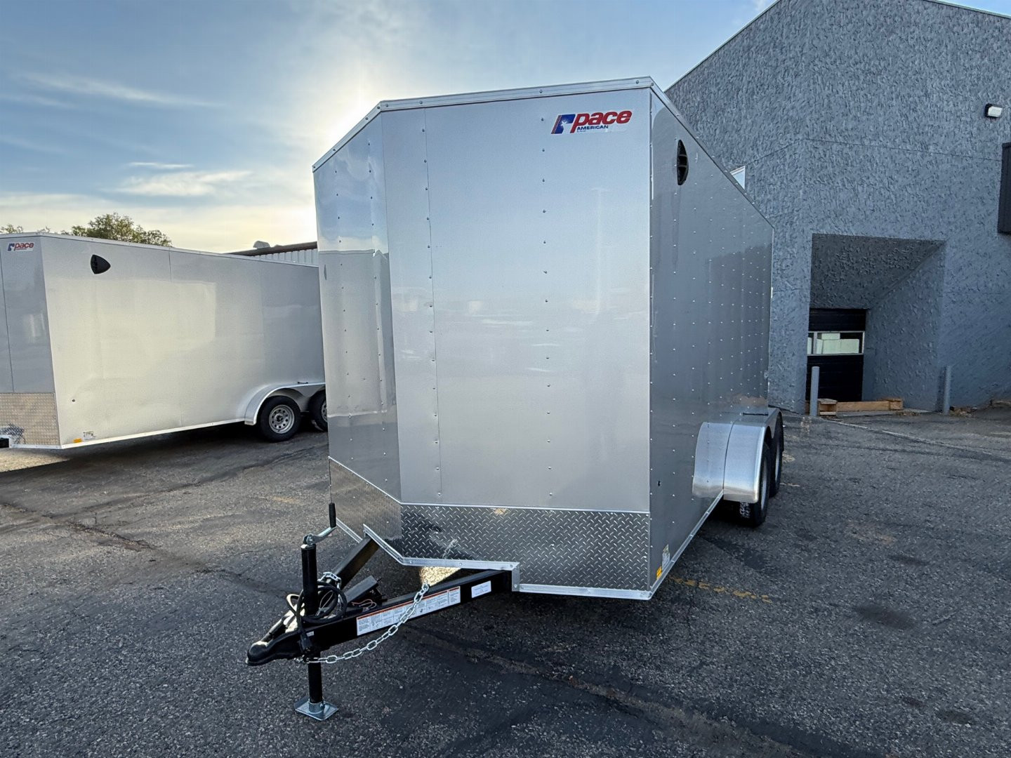 New 2024 Pace American 7X14 Cargo / Enclosed Trailer