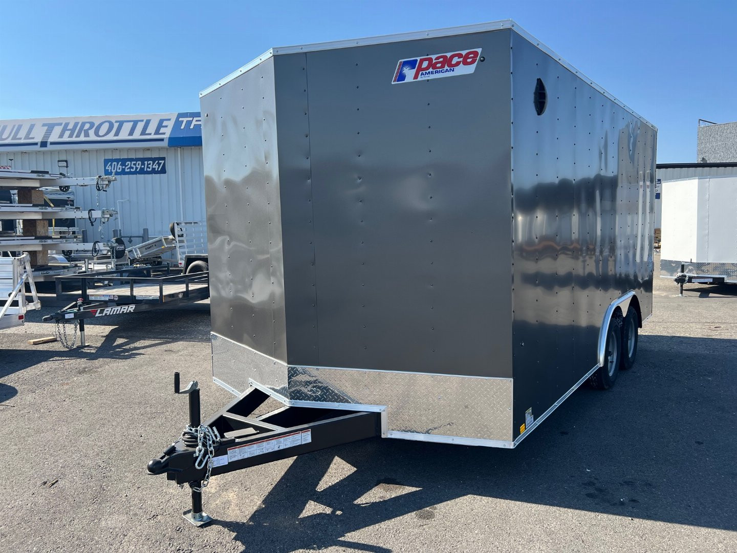 New 2025 Pace American 8.5X16 Cargo / Enclosed Trailer