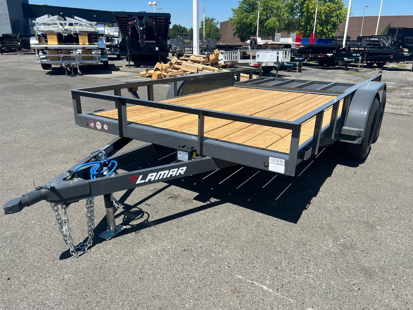 New 2024 Lamar Trailers 83X14 Utility Trailer