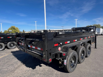 New 2024 Iron Bull 83X16 Goose Dump Trailer