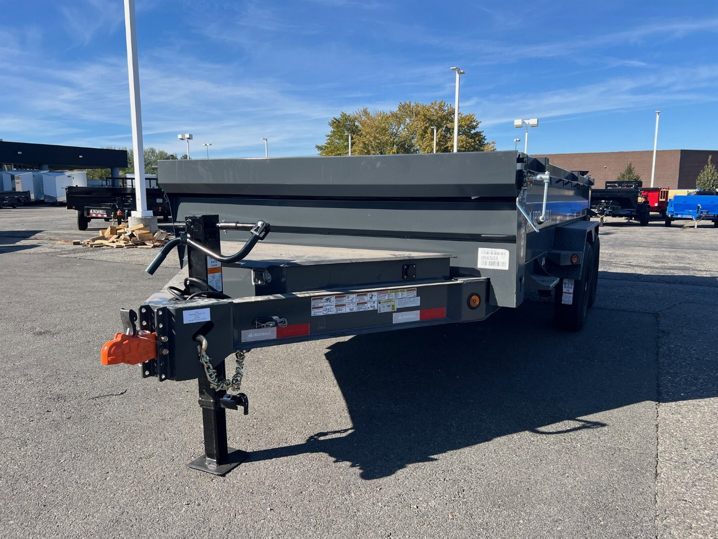 New 2024 Iron Bull 83X14 Dump Trailer