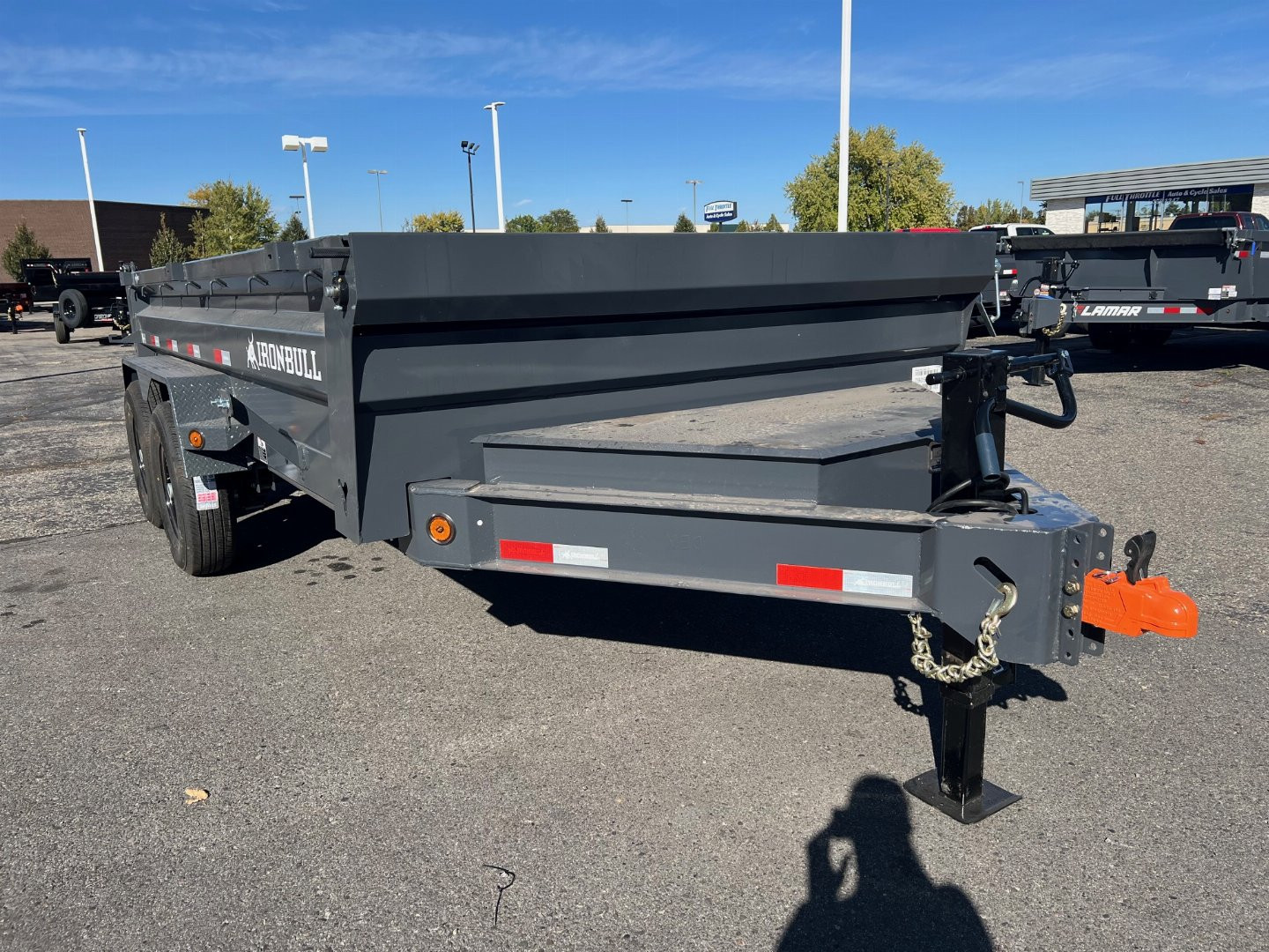 New 2024 Iron Bull 83X14 Dump Trailer