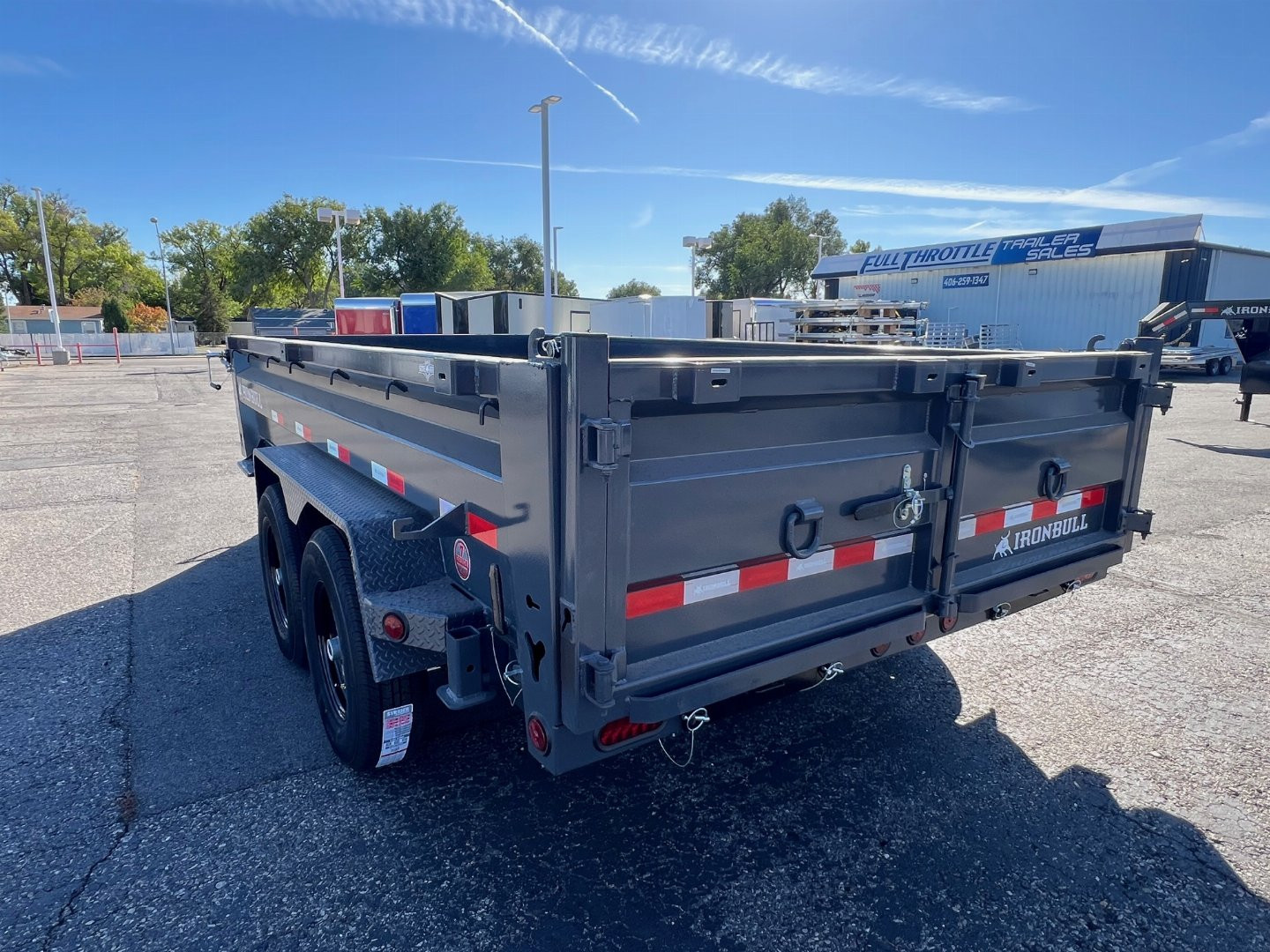 New 2024 Iron Bull 83X14 Dump Trailer