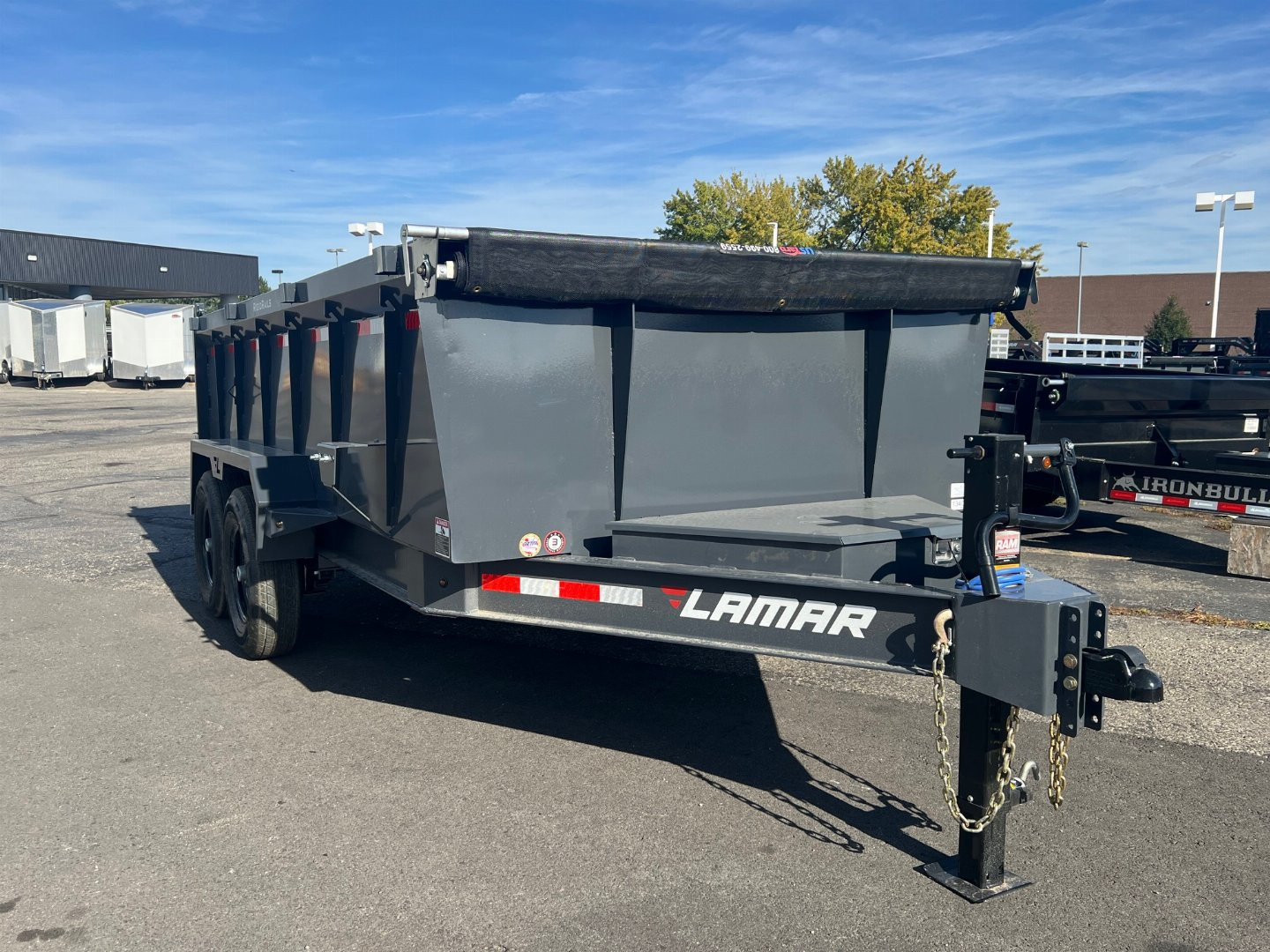 New 2025 Lamar Trailers 83X14 Dump Trailer