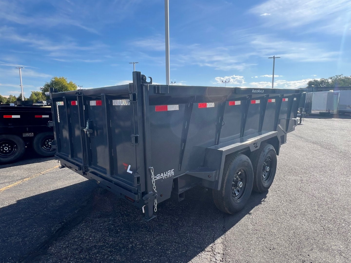 New 2025 Lamar Trailers 83X14 Dump Trailer