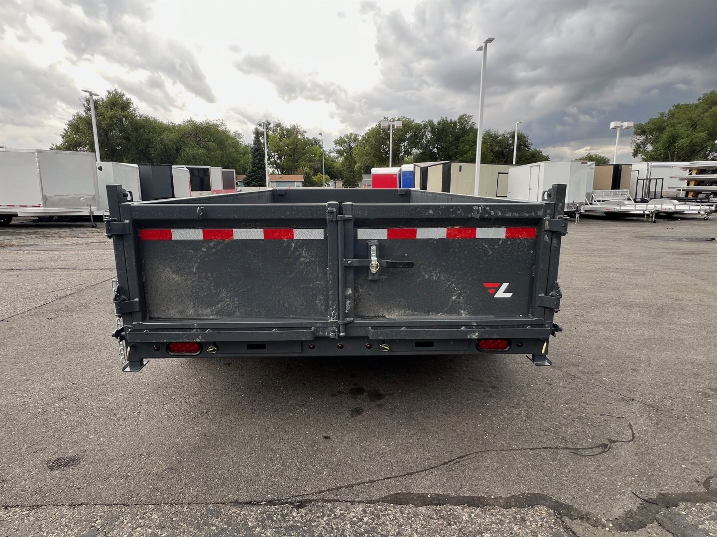 New 2025 Lamar Trailers 83X14 Dump Trailer
