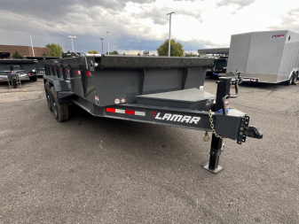 New 2025 Lamar Trailers 83X14 Dump Trailer