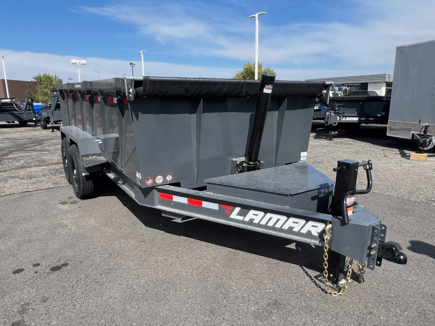 New 2025 Lamar Trailers 83X14 14K Dump Trailer