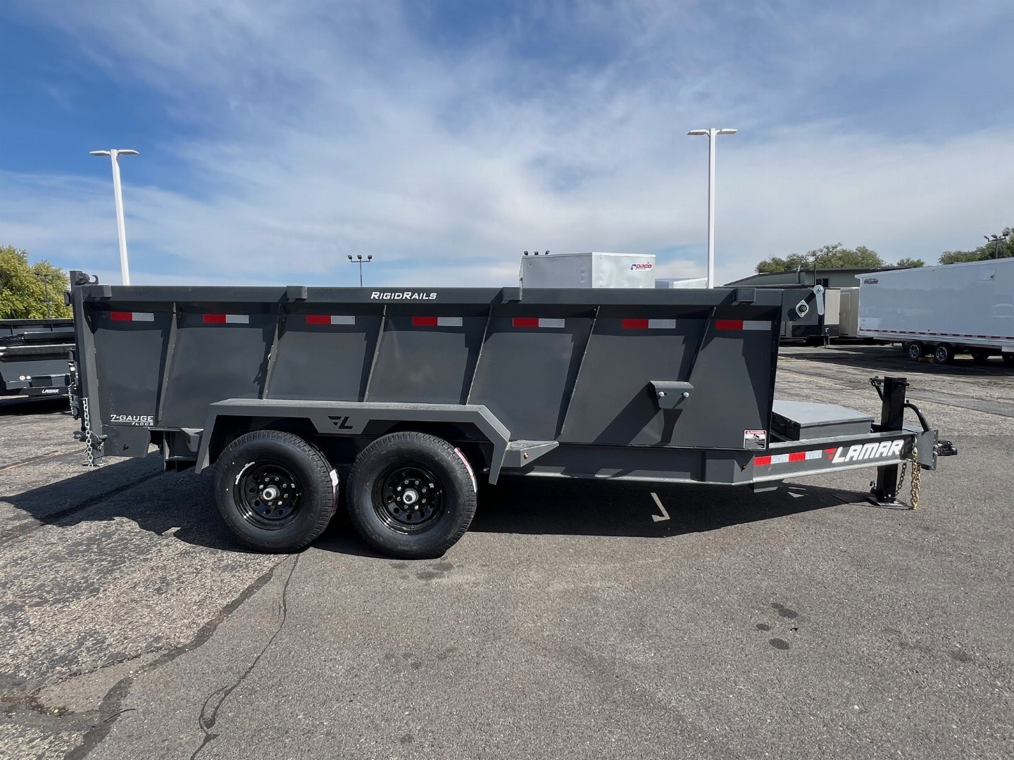 New 2025 Lamar Trailers 83X14 14K Dump Trailer
