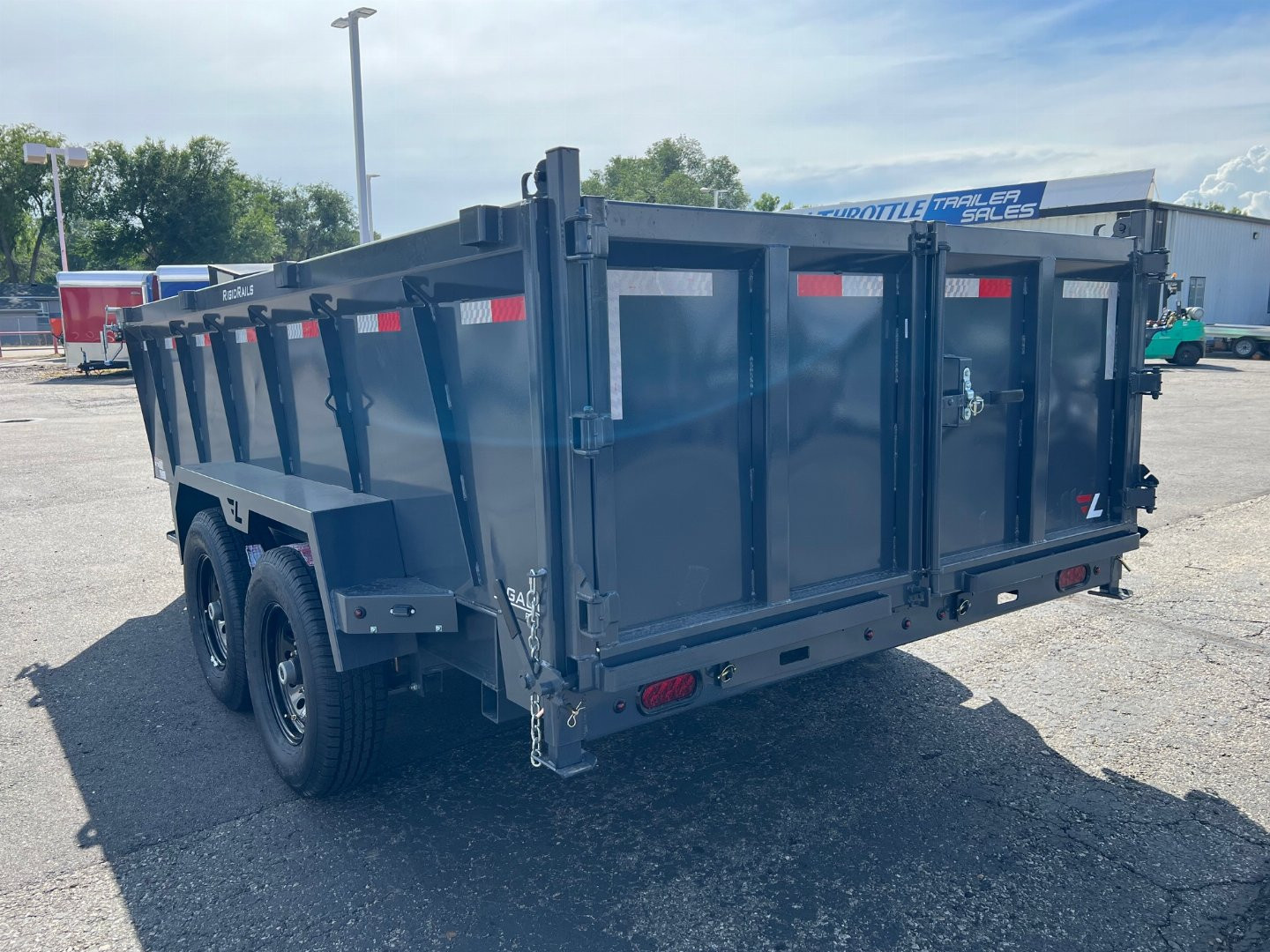 New 2025 Lamar Trailers 83X14 14K Dump Trailer