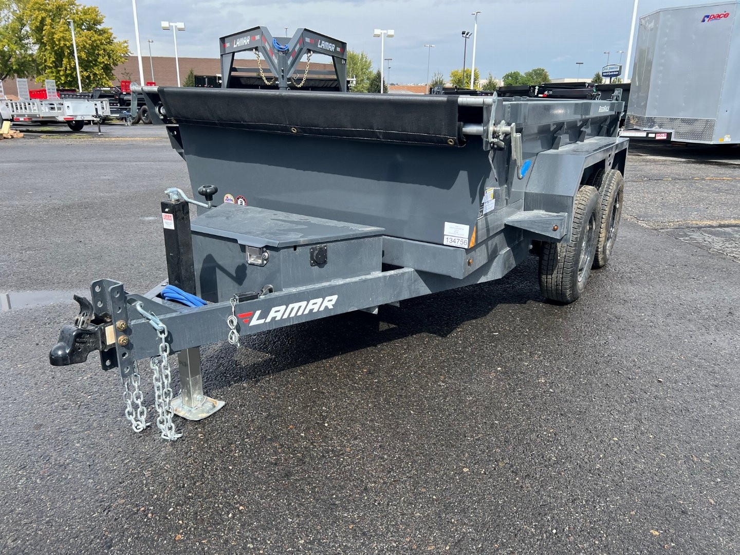 New 2025 Lamar Trailers 60X10 Dump Trailer