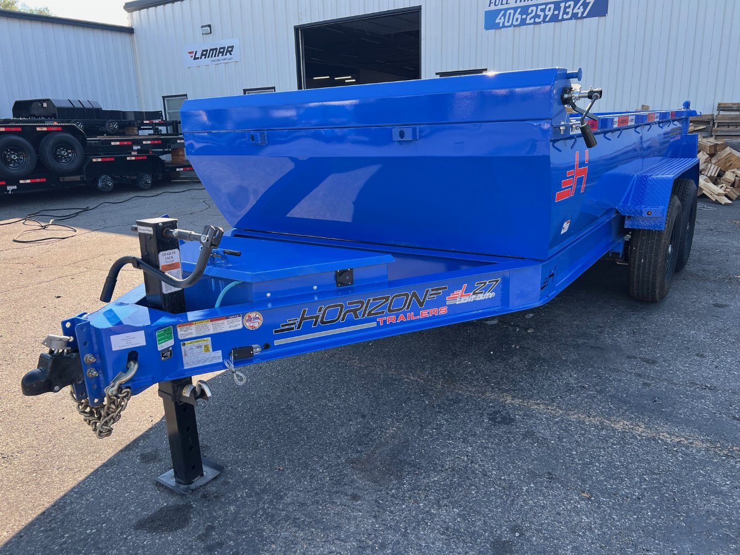 New 2025 Horizon Trailers 83X14 Dump Trailer for sale in Billings, MT