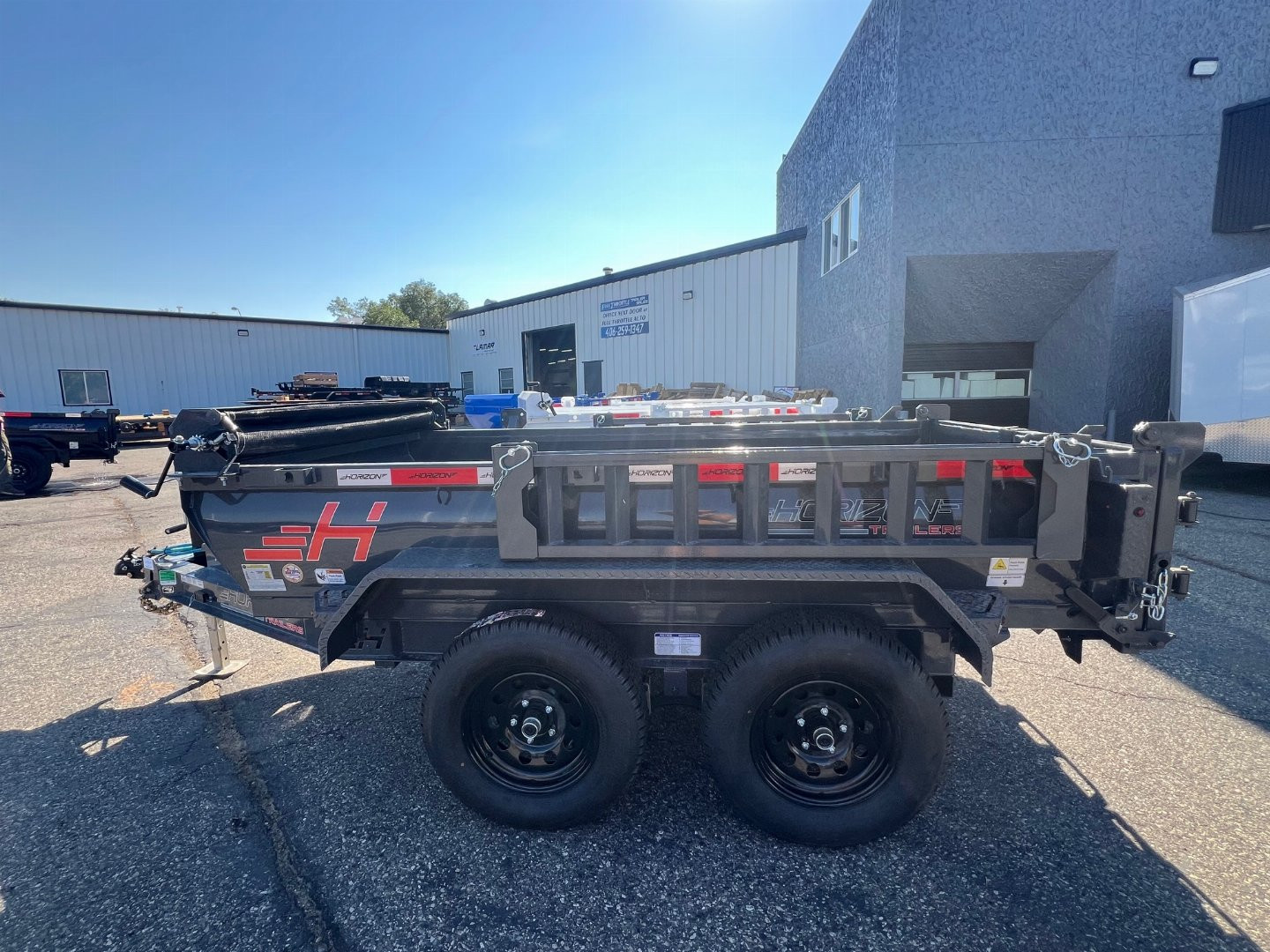 New 2025 Horizon Trailers 60X10 Dump Trailer