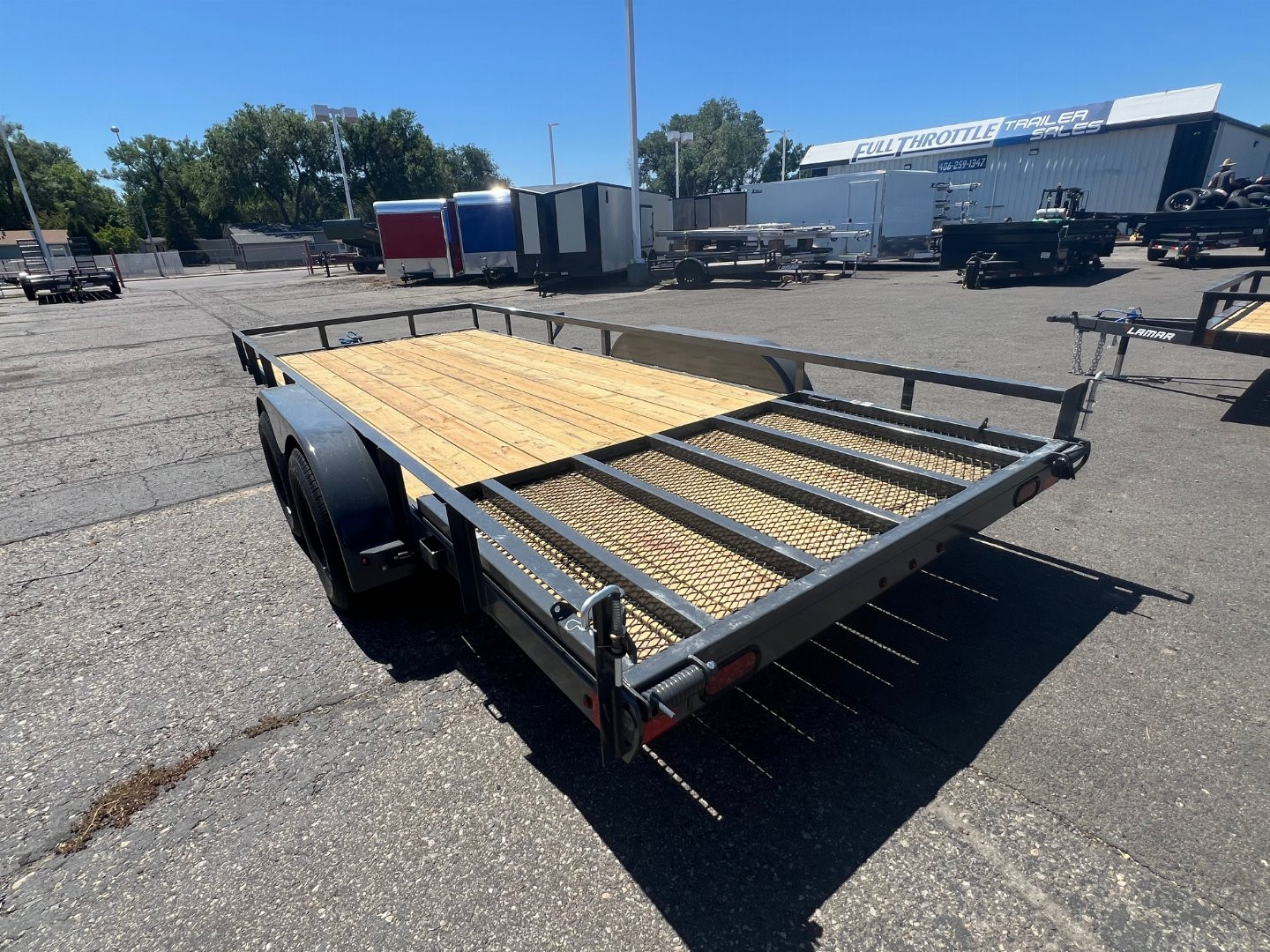 New 2024 Lamar Trailers 83x18 Utility Trailer