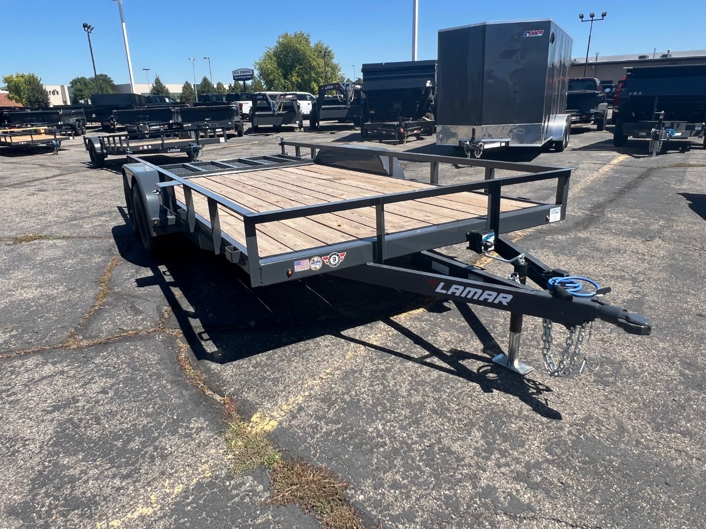 New 2024 Lamar Trailers 83X16 Utility Trailer