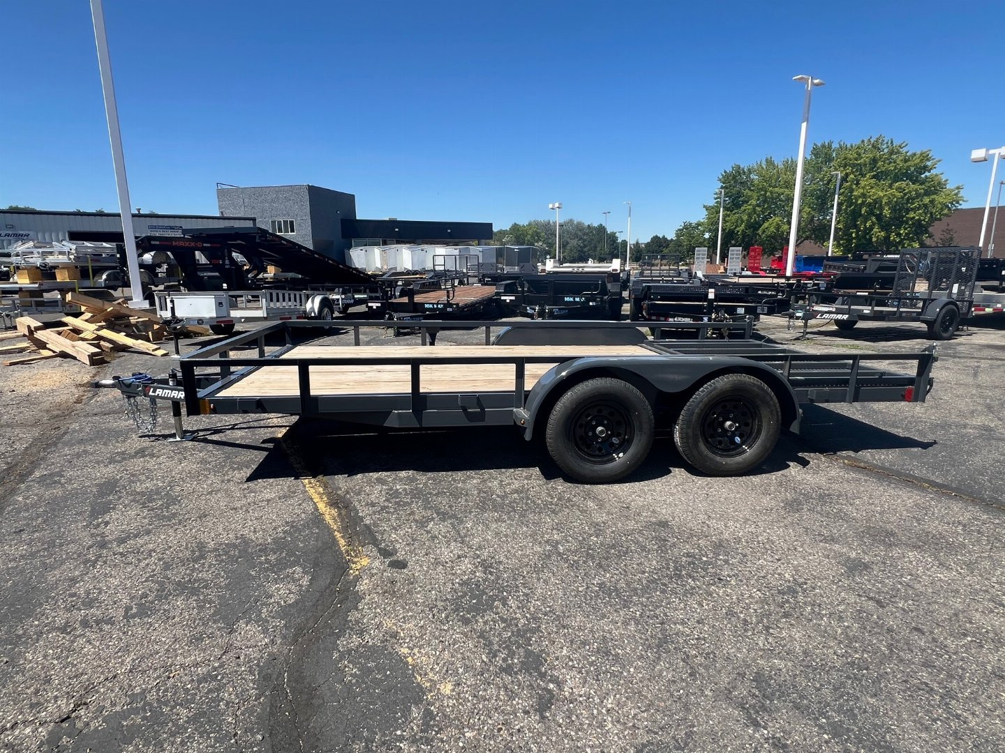 New 2024 Lamar Trailers 83X16 Utility Trailer