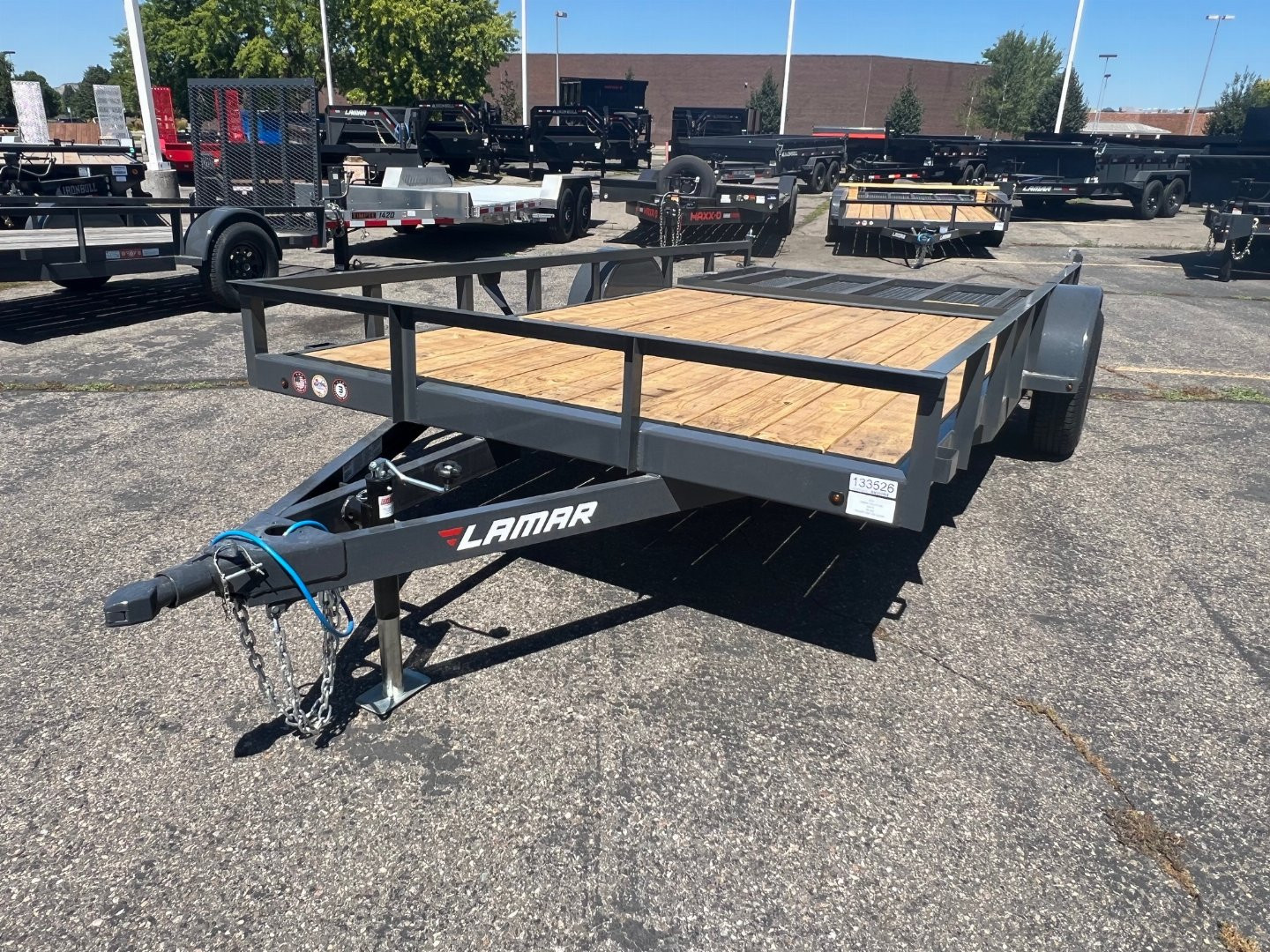 New 2024 Lamar Trailers 83X14 Utility Trailer