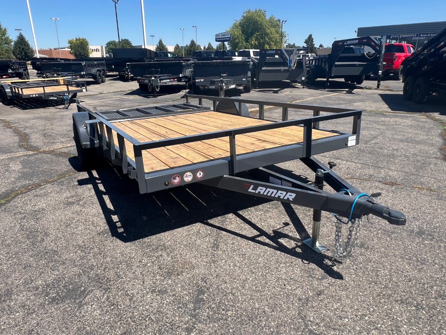 New 2024 Lamar Trailers 83X14 Utility Trailer