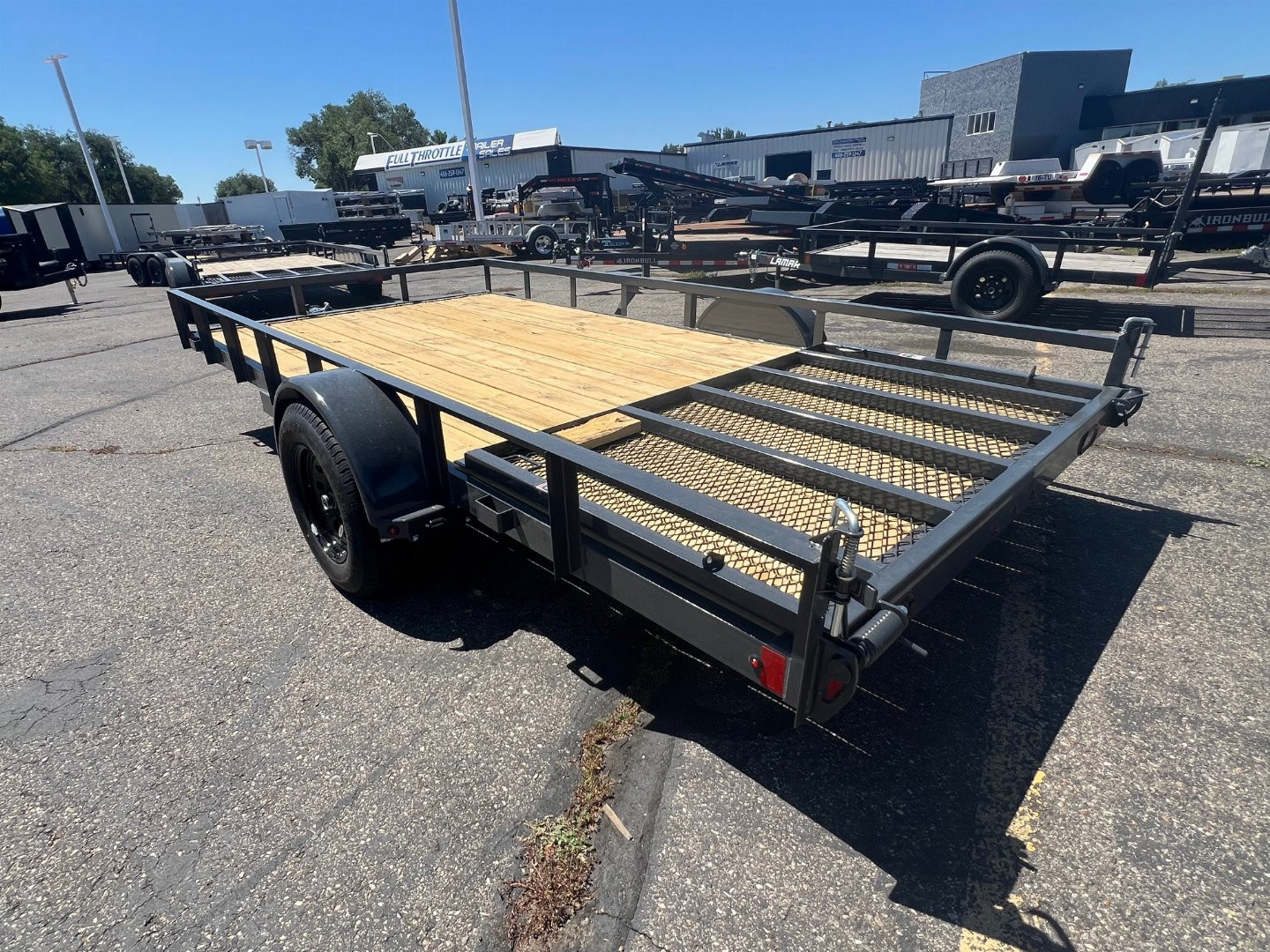New 2024 Lamar Trailers 83X14 Utility Trailer