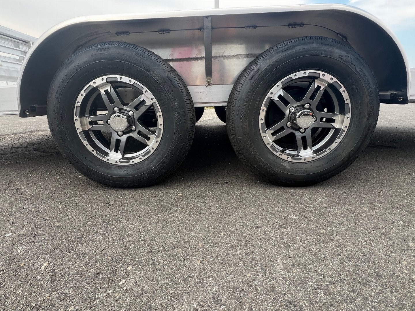 New 2024 ALCOM 81X16 Utility Trailer
