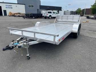 New 2024 ALCOM 81X16 Utility Trailer