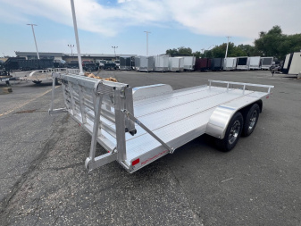 New 2024 ALCOM 81X16 Utility Trailer