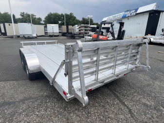 New 2024 ALCOM 81X16 Utility Trailer