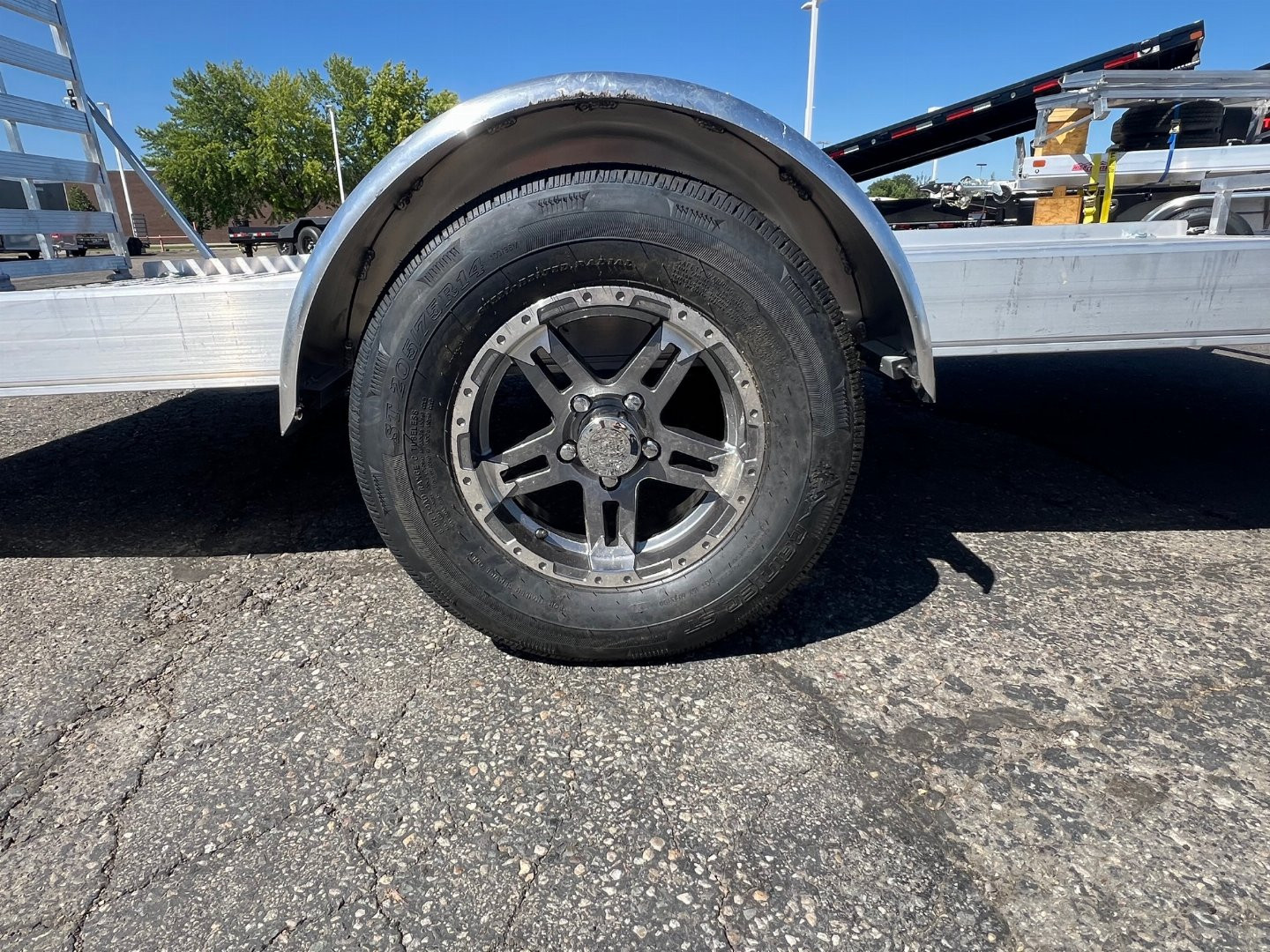 New 2024 ALCOM 81X14 Utility Trailer