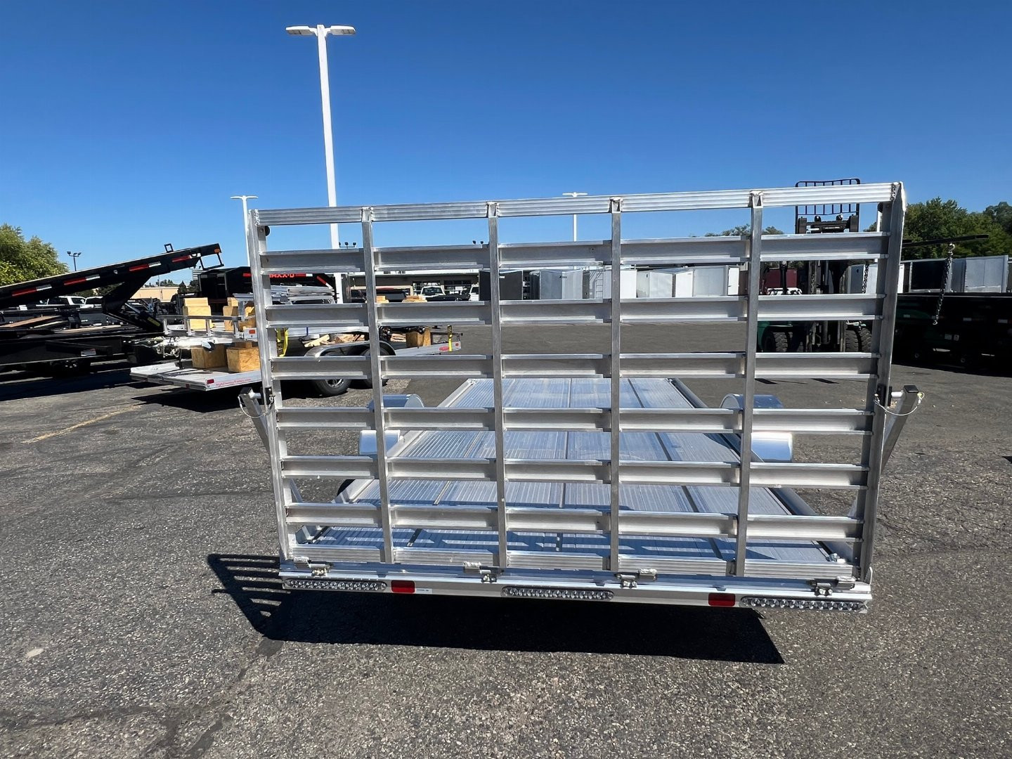New 2024 ALCOM 81X14 Utility Trailer