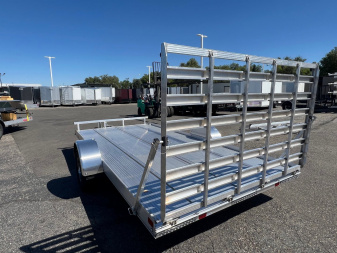 New 2024 ALCOM 81X14 Utility Trailer