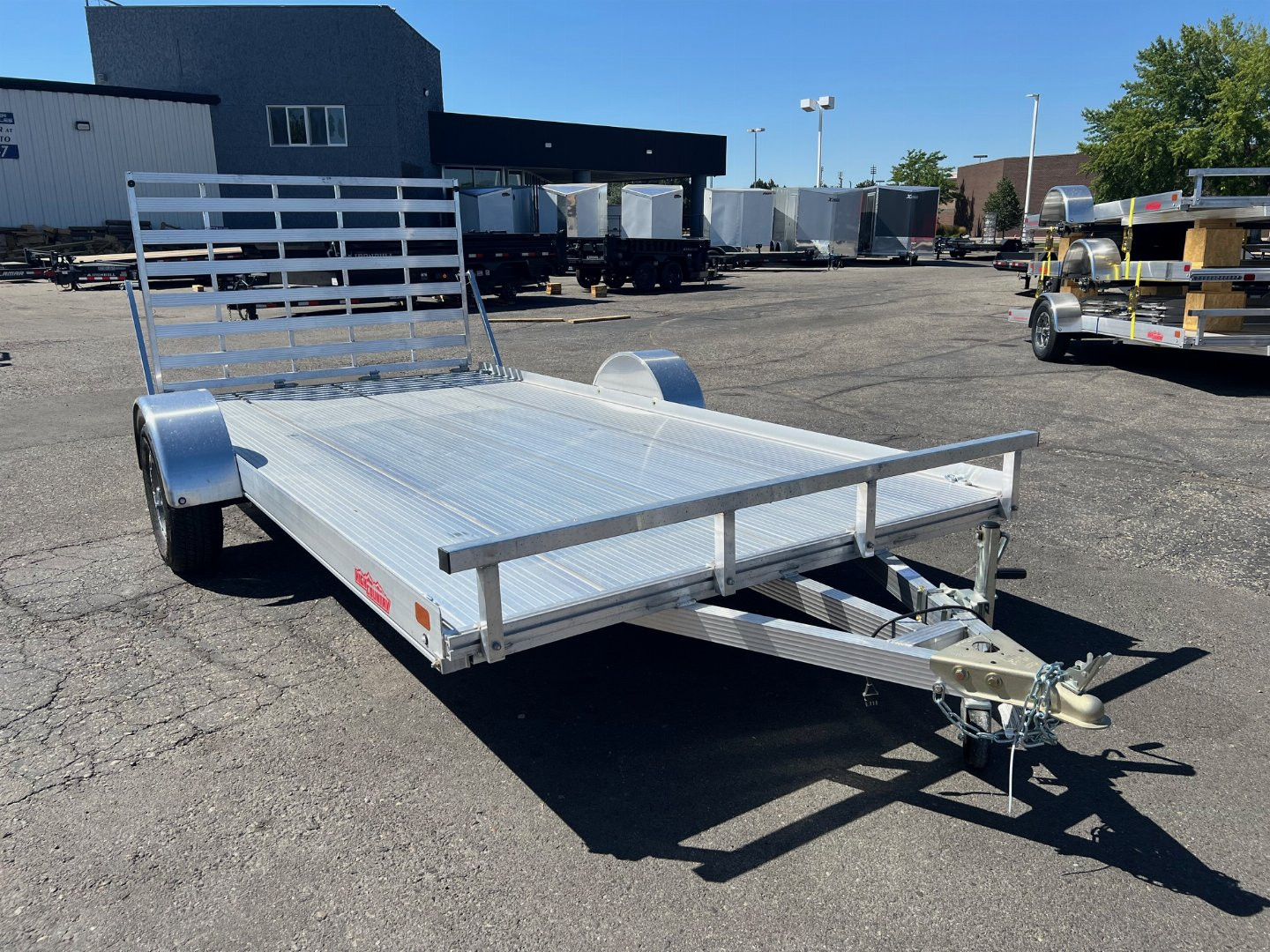 New 2024 ALCOM 81X12 Utility Trailer