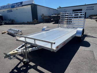 New 2024 ALCOM 81X12 Utility Trailer