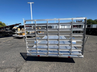 New 2024 ALCOM 81X12 Utility Trailer