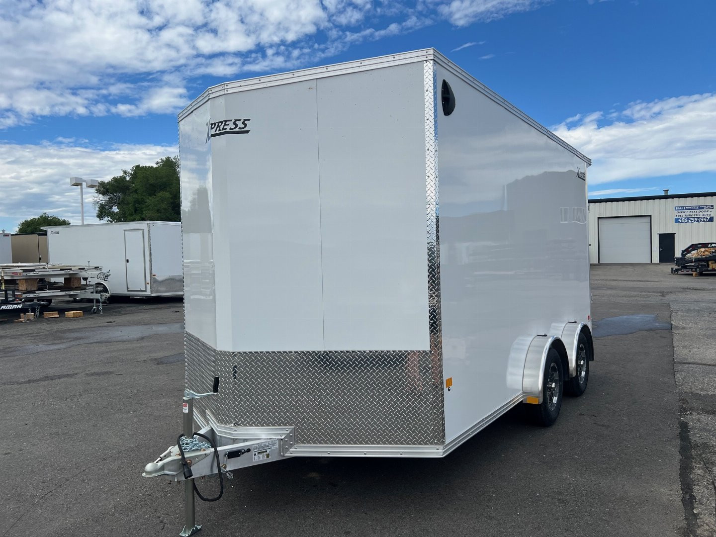 New 2024 ALCOM 7.5X14 Cargo / Enclosed Trailer