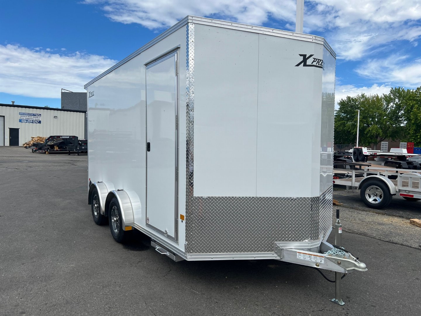 New 2024 ALCOM 7.5X14 Cargo / Enclosed Trailer