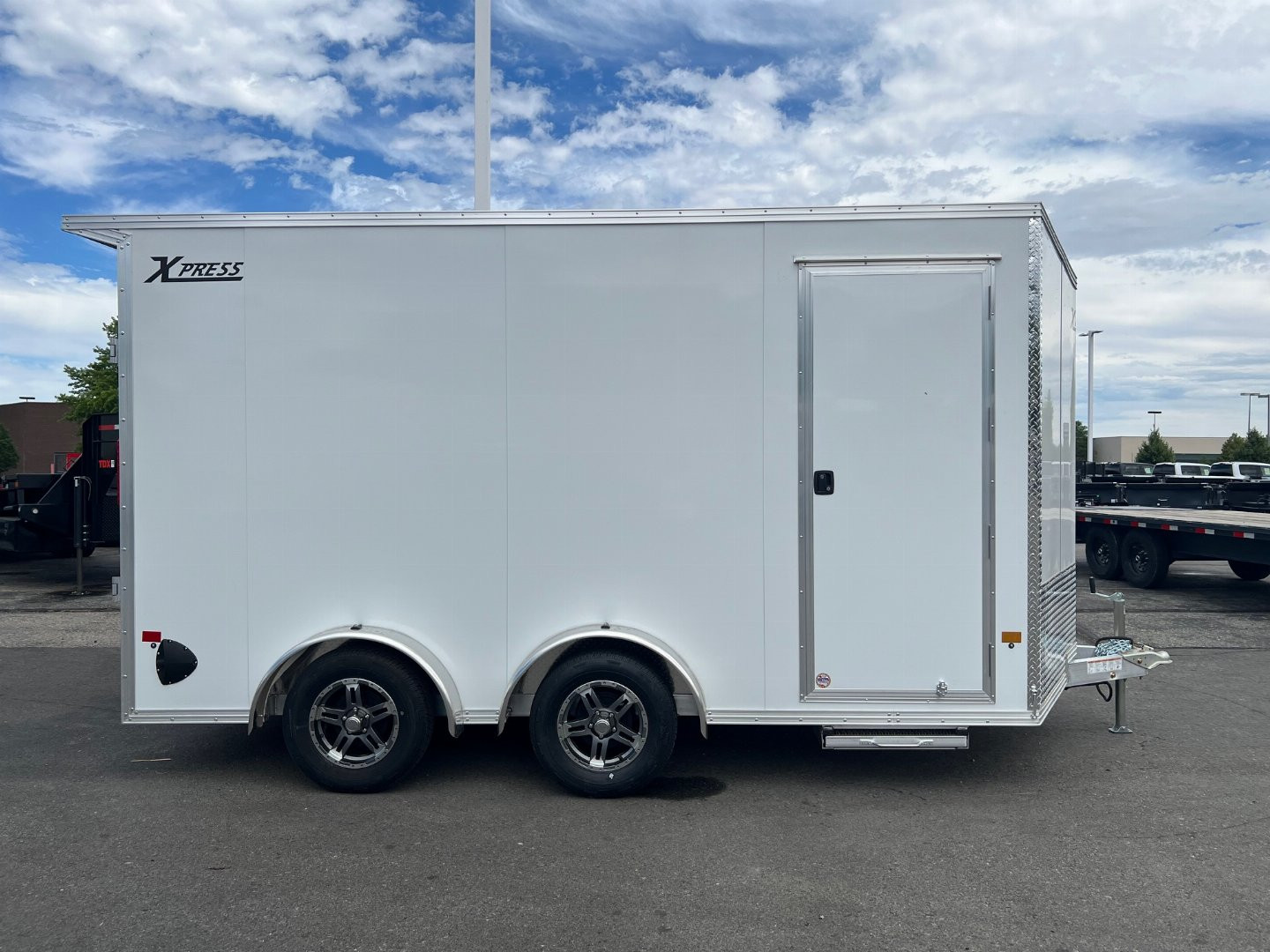 New 2024 ALCOM 7.5X14 Cargo / Enclosed Trailer