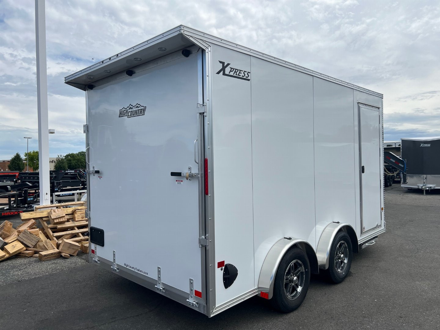 New 2024 ALCOM 7.5X14 Cargo / Enclosed Trailer