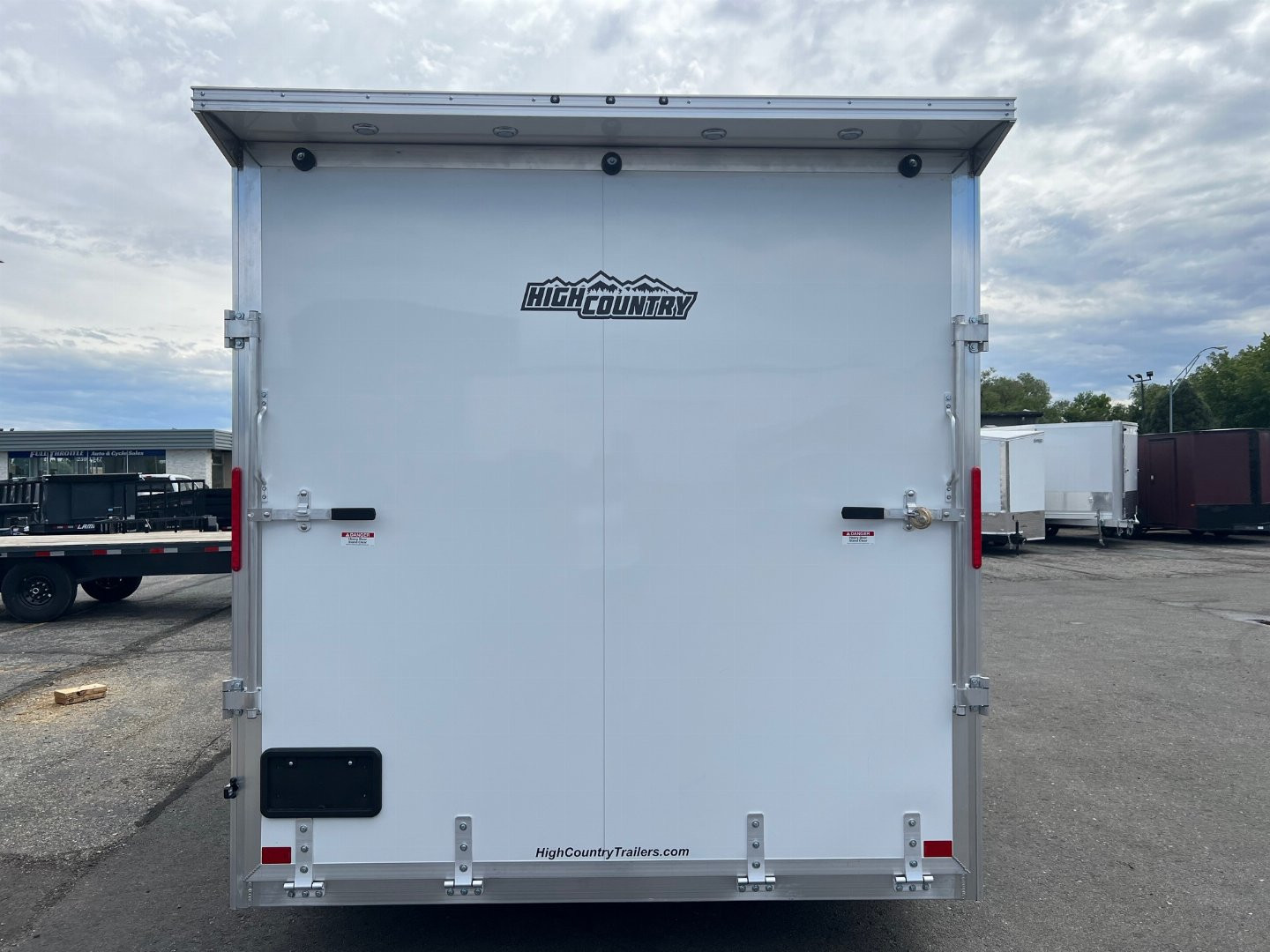 New 2024 ALCOM 7.5X14 Cargo / Enclosed Trailer