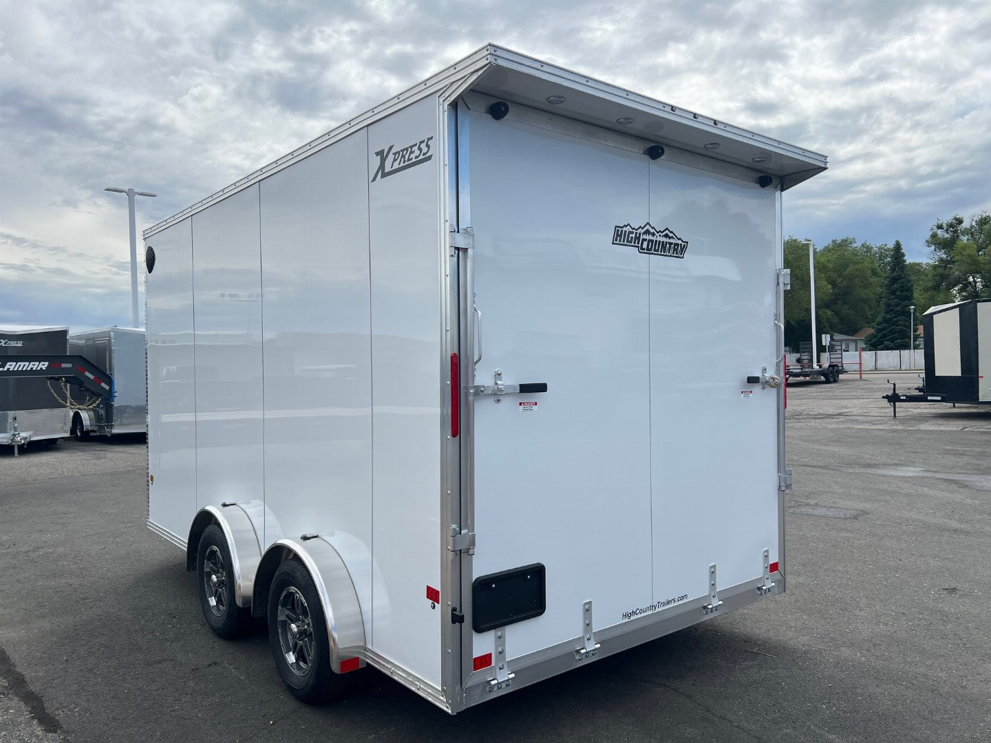 New 2024 ALCOM 7.5X14 Cargo / Enclosed Trailer