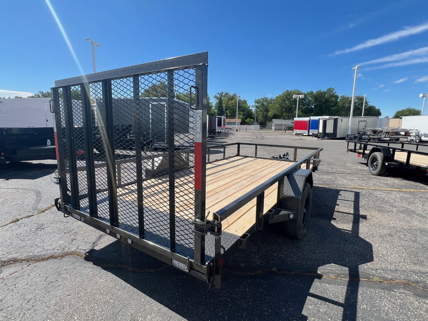 New 2024 MAXX-D 77X14 Utility Trailer