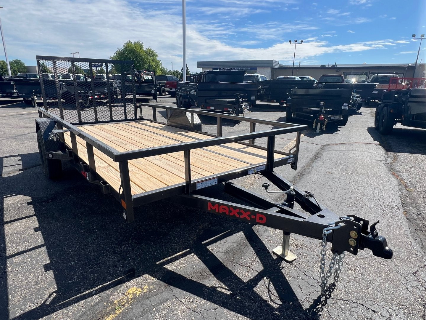 New 2024 MAXX-D 77X14 Utility Trailer