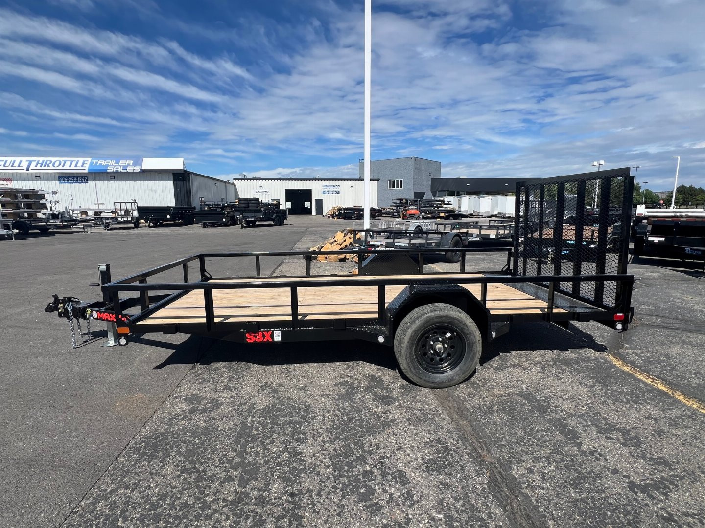 New 2024 MAXX-D 77X14 Utility Trailer