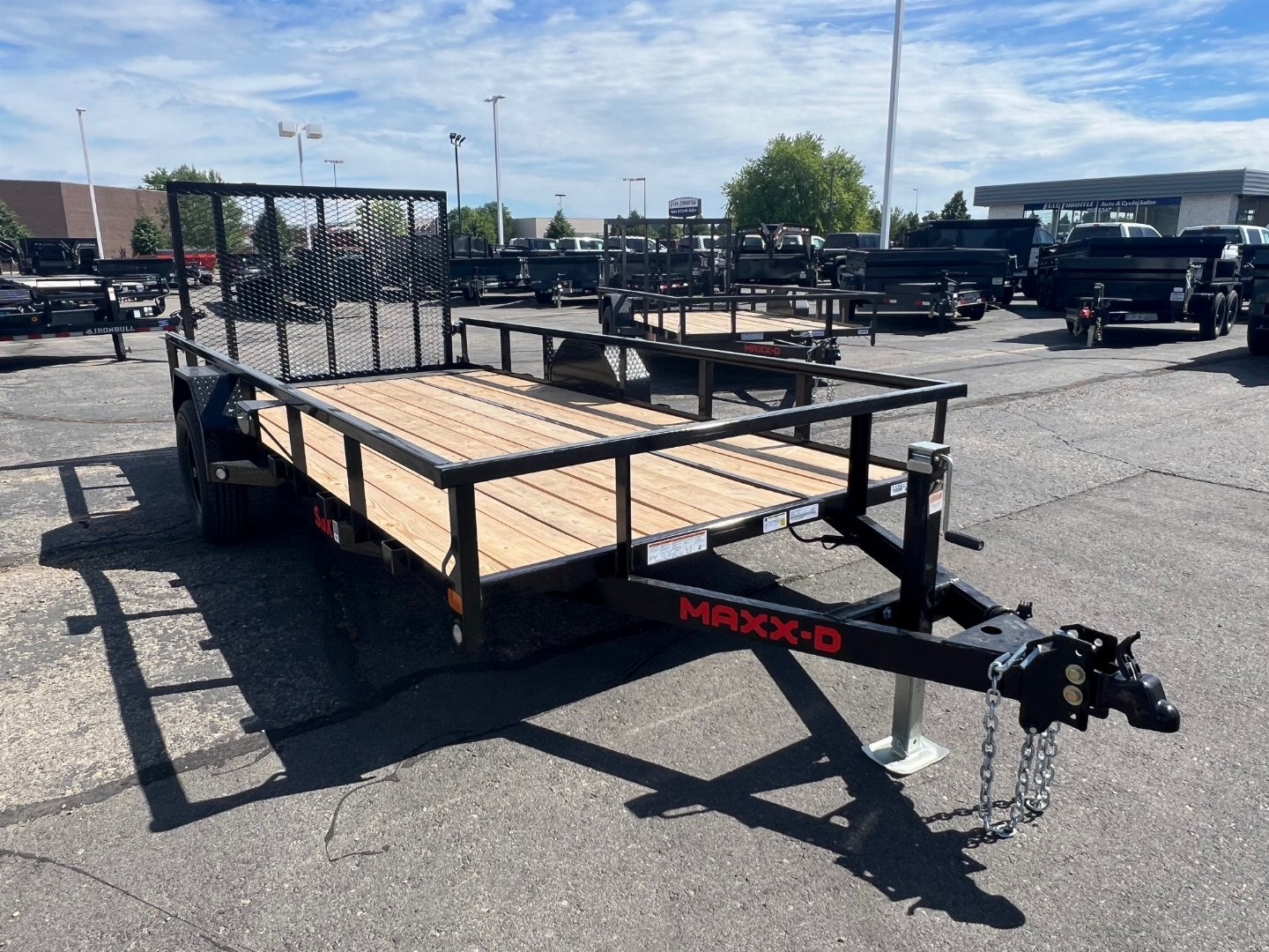 New 2024 MAXX-D 77X14 Utility Trailer