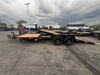 New 2024 TETON TRAILER 83X22 Equipment Trailer